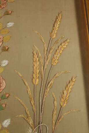 Große Seidenstickerei Jugendstil - Foto 3 Große Seidenstickerei Jugendstil - Foto 3