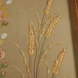 Große Seidenstickerei Jugendstil - photo 3