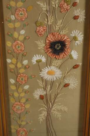 Große Seidenstickerei Jugendstil - Foto 4 Große Seidenstickerei Jugendstil - Foto 4