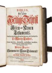 Pfaff-Bibel Tübingen Cotta 1730