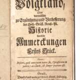 Erläutertes Voigtland 1726 - фото 1