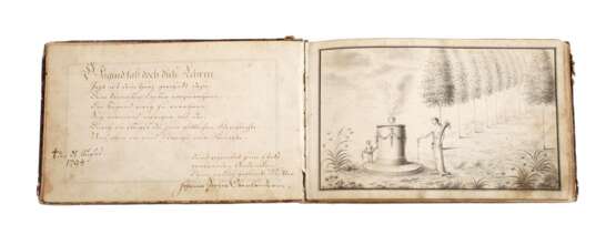 Freundschaftsalbum Dresden 1780-1809 - Foto 1 Freundschaftsalbum Dresden 1780-1809 - Foto 1