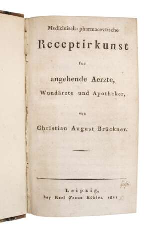 Medicinisch-pharmaceutische Receptirkunst - Foto 1 Medicinisch-pharmaceutische Receptirkunst - Foto 1