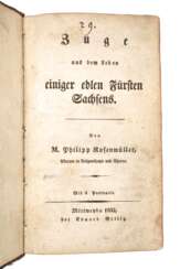 Züge aus dem Leben einiger edlen Fürsten Sachsens