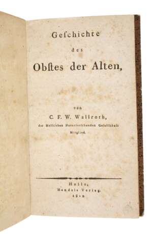 Geschichte des Obstes der Alten 1812 - фото 1