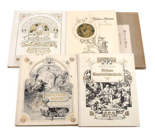 Vier Alben Hermann Vogel - photo 1