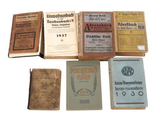 Sammlung Adressbücher Plauen - photo 1