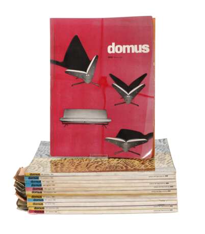 Zwölf Hefte Domus, L'arte Nella Casa 1955 - фото 1