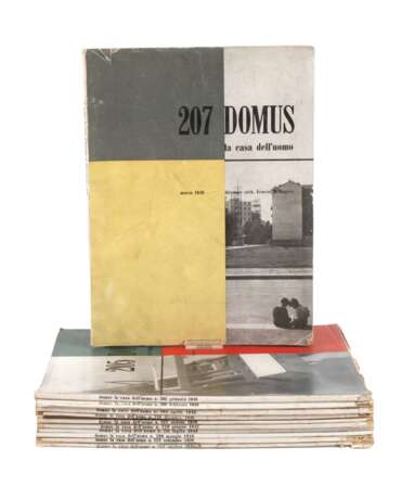 Zwölf Hefte Domus, L'arte Nella Casa 1946 - фото 1 Zwölf Hefte Domus, L'arte Nella Casa 1946 - фото 1