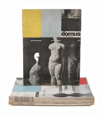 Sieben Hefte Domus, L'arte Nella Casa 1947 - photo 1