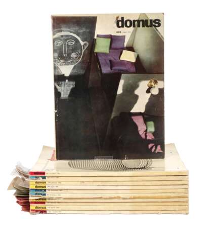 Elf Hefte Domus, L'arte Nella Casa 1954 - photo 1