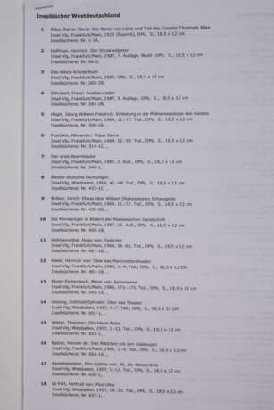 Große Sammlung Insel-Bücher - фото 2