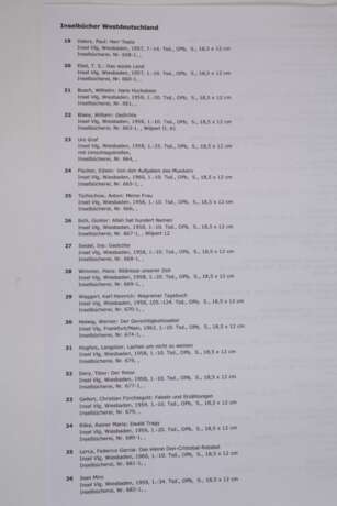 Große Sammlung Insel-Bücher - фото 3