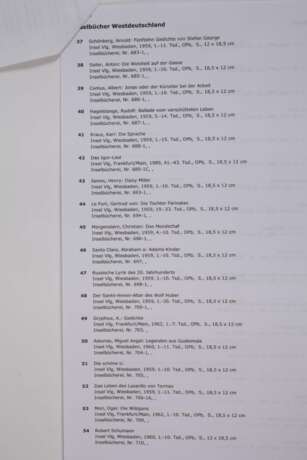 Große Sammlung Insel-Bücher - фото 4