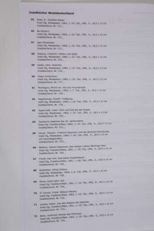 Große Sammlung Insel-Bücher - фото 5