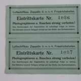 Zeppelin-Kalender und Eintrittskarten - фото 3