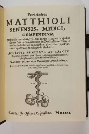 Matthioli, Senensis Medici Compendium - фото 2 Matthioli, Senensis Medici Compendium - фото 2