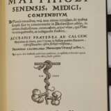 Matthioli, Senensis Medici Compendium - фото 2