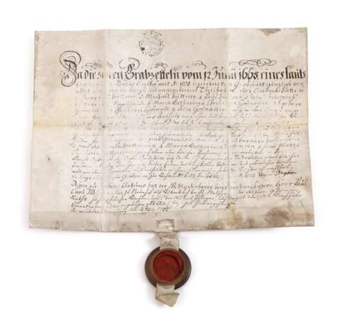 Historische Urkunde - photo 1 Historische Urkunde - photo 1