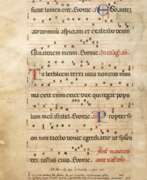 Memorabilia. Antiphonarblatt