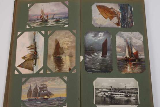 Postkartenalbum Schiffe - photo 4