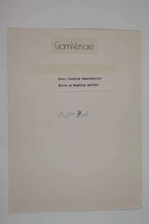 Portraitfoto Gianni Versace - photo 3 Portraitfoto Gianni Versace - photo 3