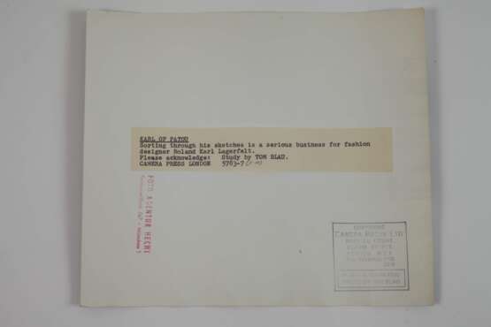 Foto Karl Lagerfeld - Foto 3 Foto Karl Lagerfeld - Foto 3