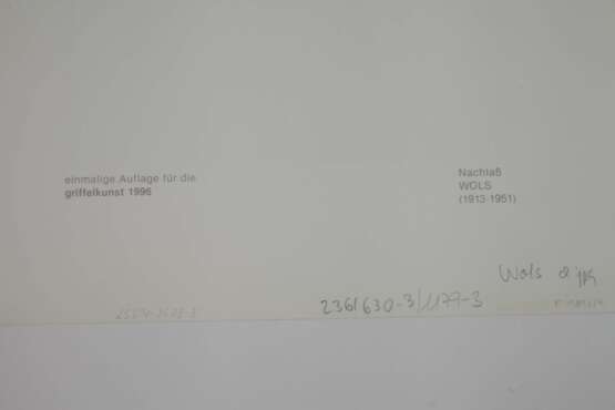 Otto Wols, Fotoabzug für Griffelkunst - Foto 3 Otto Wols, Fotoabzug für Griffelkunst - Foto 3