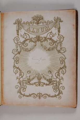 Andenkenalbum Biedermeier - photo 3
