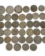 Numismatique. Konvolut historische Silbermünzen