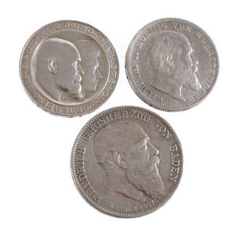 Konvolut Silbermünzen Kaiserreich - photo 1 Konvolut Silbermünzen Kaiserreich - photo 1