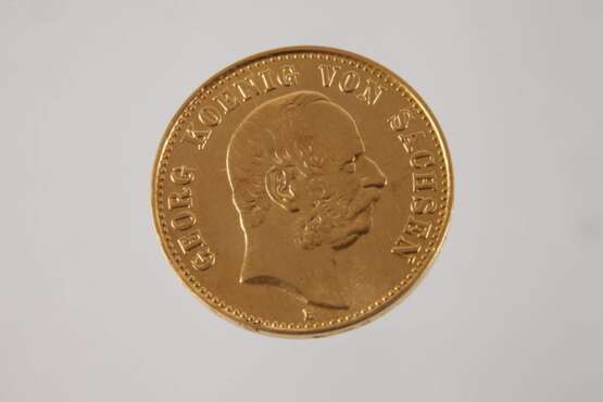 20 Mark Gold Sachsen - photo 2