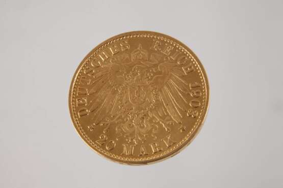20 Mark Gold Sachsen - photo 3
