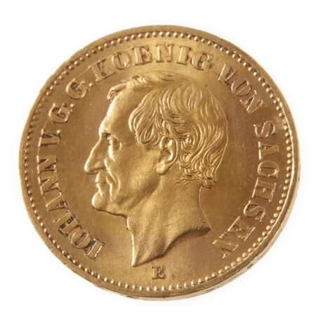 20 Mark Gold Sachsen - photo 1