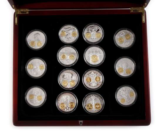 Konvolut Silbermedaillen deutsche Münzgeschichte - Foto 1 Konvolut Silbermedaillen deutsche Münzgeschichte - Foto 1