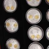 Konvolut Silbermedaillen deutsche Münzgeschichte - Foto 2