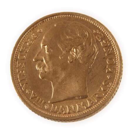 10 Kronen Gold Dänemark - Foto 1 10 Kronen Gold Dänemark - Foto 1