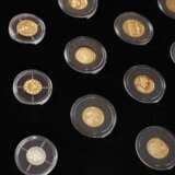 Konvolut Miniatur-Goldmünzen und -medaillen - Foto 3