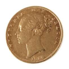 1 Sovereign Gold England