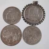 Konvolut Silbermedaillen und -münzen - photo 3