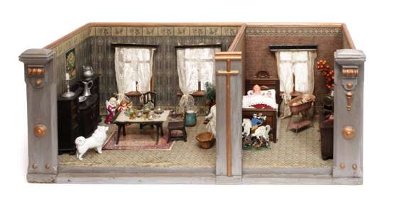Puppenstube mit Zubehör - photo 1 Puppenstube mit Zubehör - photo 1