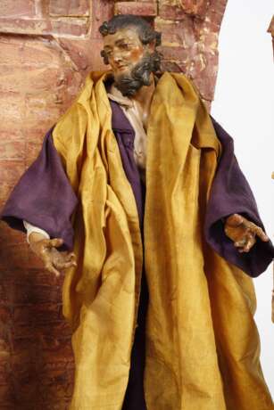 Neapolitanische Krippenfiguren und Ruinenkrippe - photo 4 Neapolitanische Krippenfiguren und Ruinenkrippe - photo 4