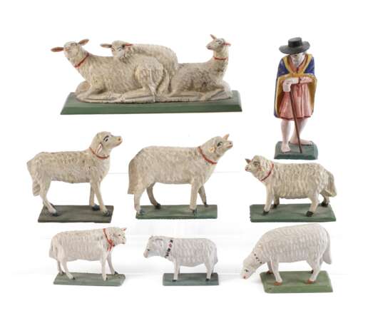 Grulicher Krippenfiguren als Schäfergruppe - фото 1