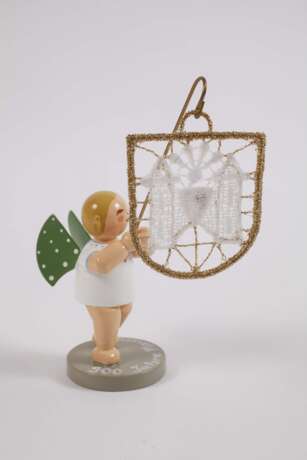 Wendt & Kühn Paar Engel mit Plauener Wappen - photo 4 Wendt & Kühn Paar Engel mit Plauener Wappen - photo 4