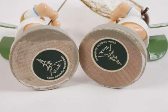 Wendt & Kühn Paar Engel mit Plauener Wappen - photo 5 Wendt & Kühn Paar Engel mit Plauener Wappen - photo 5