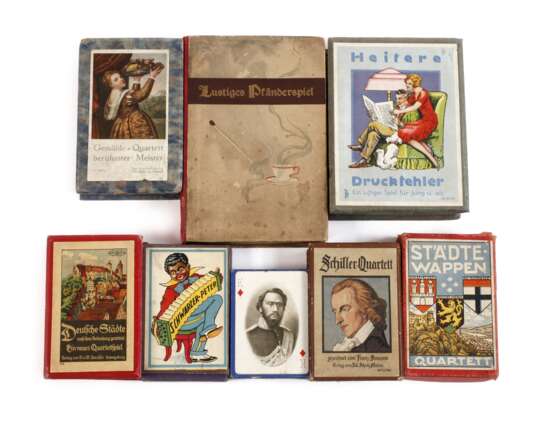 Konvolut alte Spielkarten - photo 1 Konvolut alte Spielkarten - photo 1