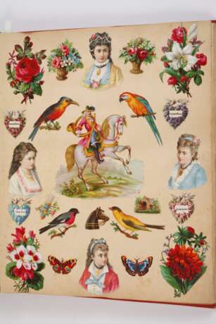 Zwei Glanzbilder-Sammelalben - photo 2 Zwei Glanzbilder-Sammelalben - photo 2