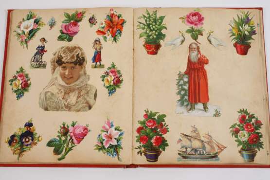 Zwei Glanzbilder-Sammelalben - photo 5 Zwei Glanzbilder-Sammelalben - photo 5