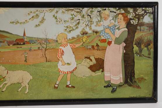 Gertrud Caspari, Wandfries "Frühlingslust" - photo 4 Gertrud Caspari, Wandfries "Frühlingslust" - photo 4