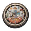 Wanduhr mit Freimaurermotiv - Maintenant aux enchères